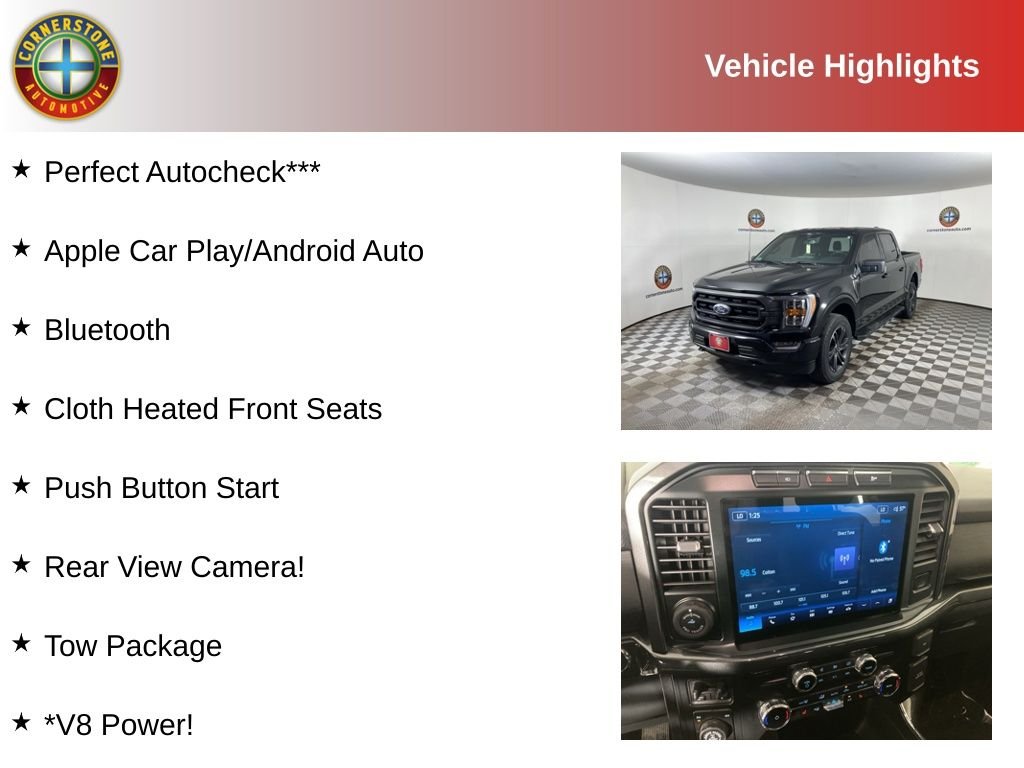 Used 2022 Ford F-150 XLT with VIN 1FTFW1E57NFC34353 for sale in Elk River, Minnesota