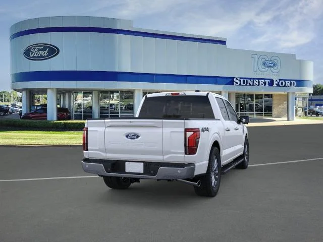 New 2026 Star White Metallic Tri-Coat Ford Lariat® image 8
