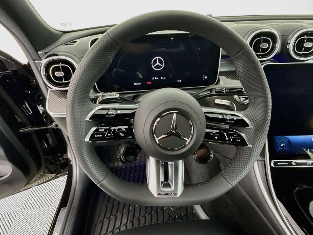 New 2026 Black Mercedes-Benz AMG® C 43 4MATIC® Sedan image 12