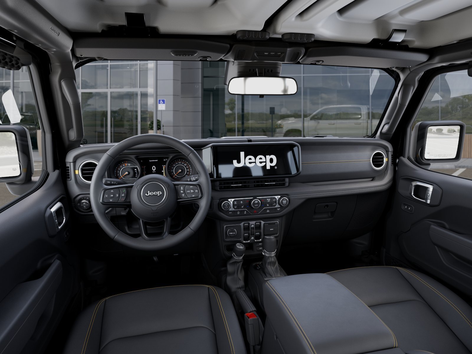 New 2026 Black Clearcoat Jeep Texas Trail image 14