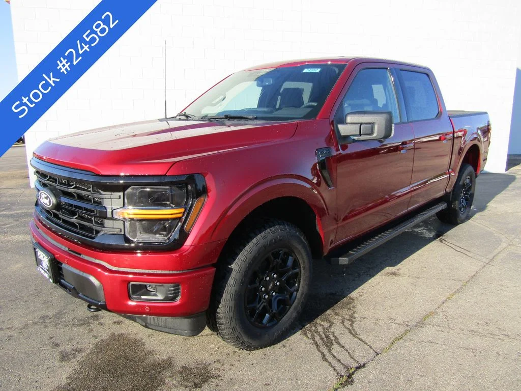 New 2026 Ruby Red Metallic Tinted Clearcoat Ford XLT image 5