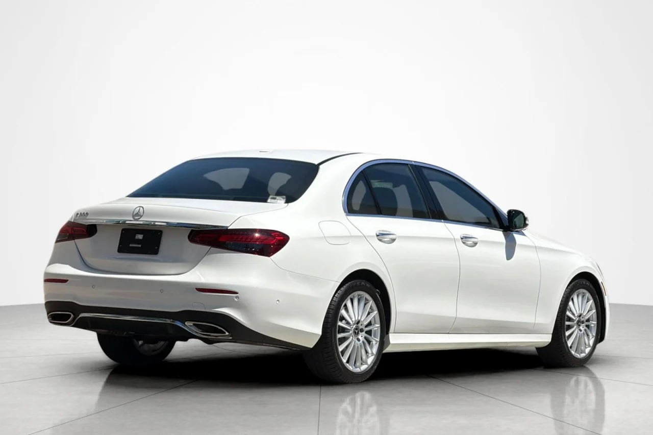 Certified Used 2022 Polar White Mercedes-Benz E 350 image 5
