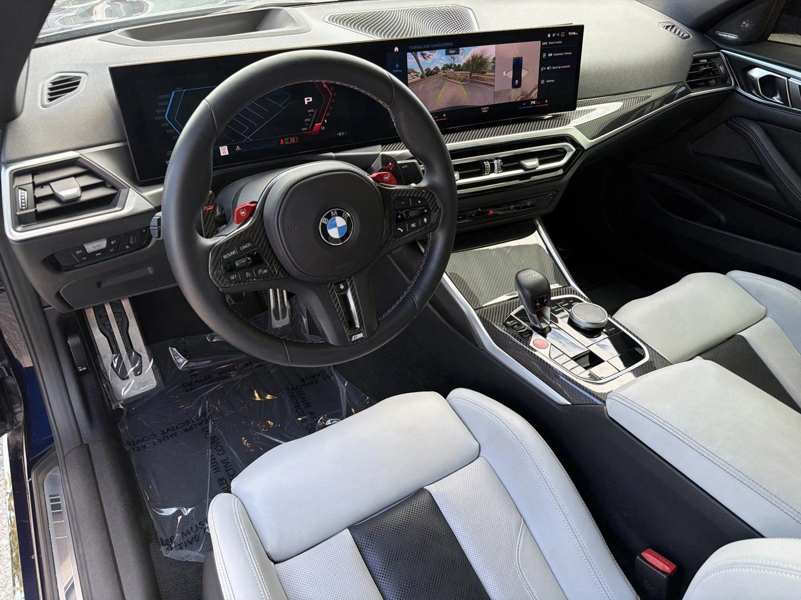 Used 2024 Tanzanite Blue II Metallic BMW Competition image 19