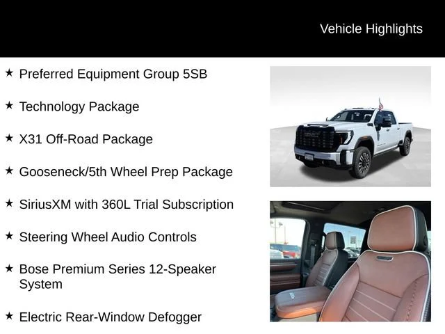 New 2026 Glacier White Tricoat GMC Denali Ultimate image 7