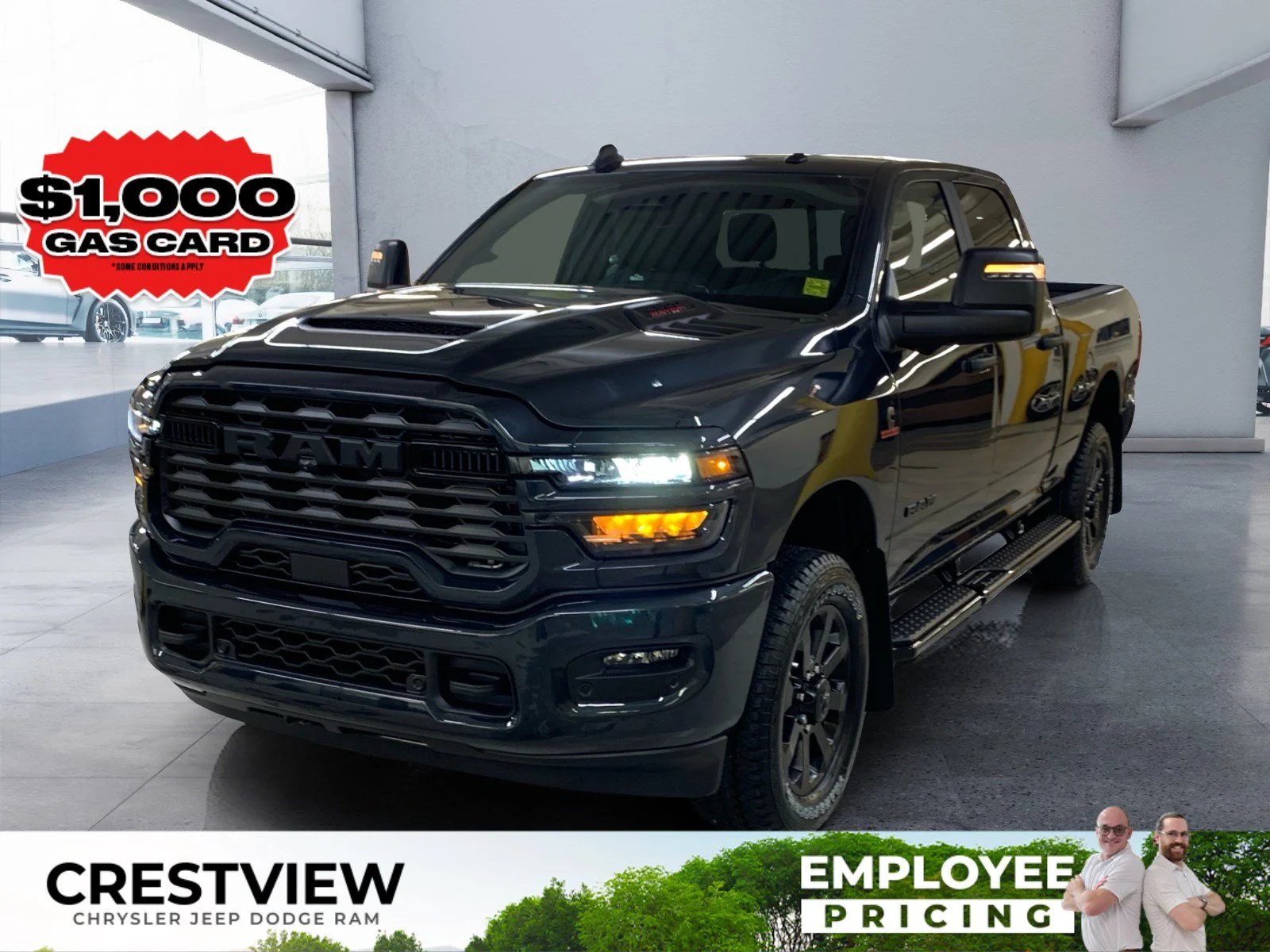 New 2026 Forged Blue Metallic Ram Big Horn image 1