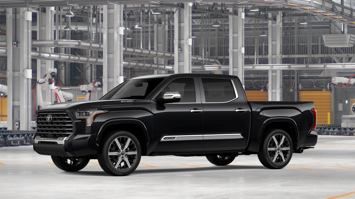 New 2026 Midnight Black Metallic Toyota Capstone image 2