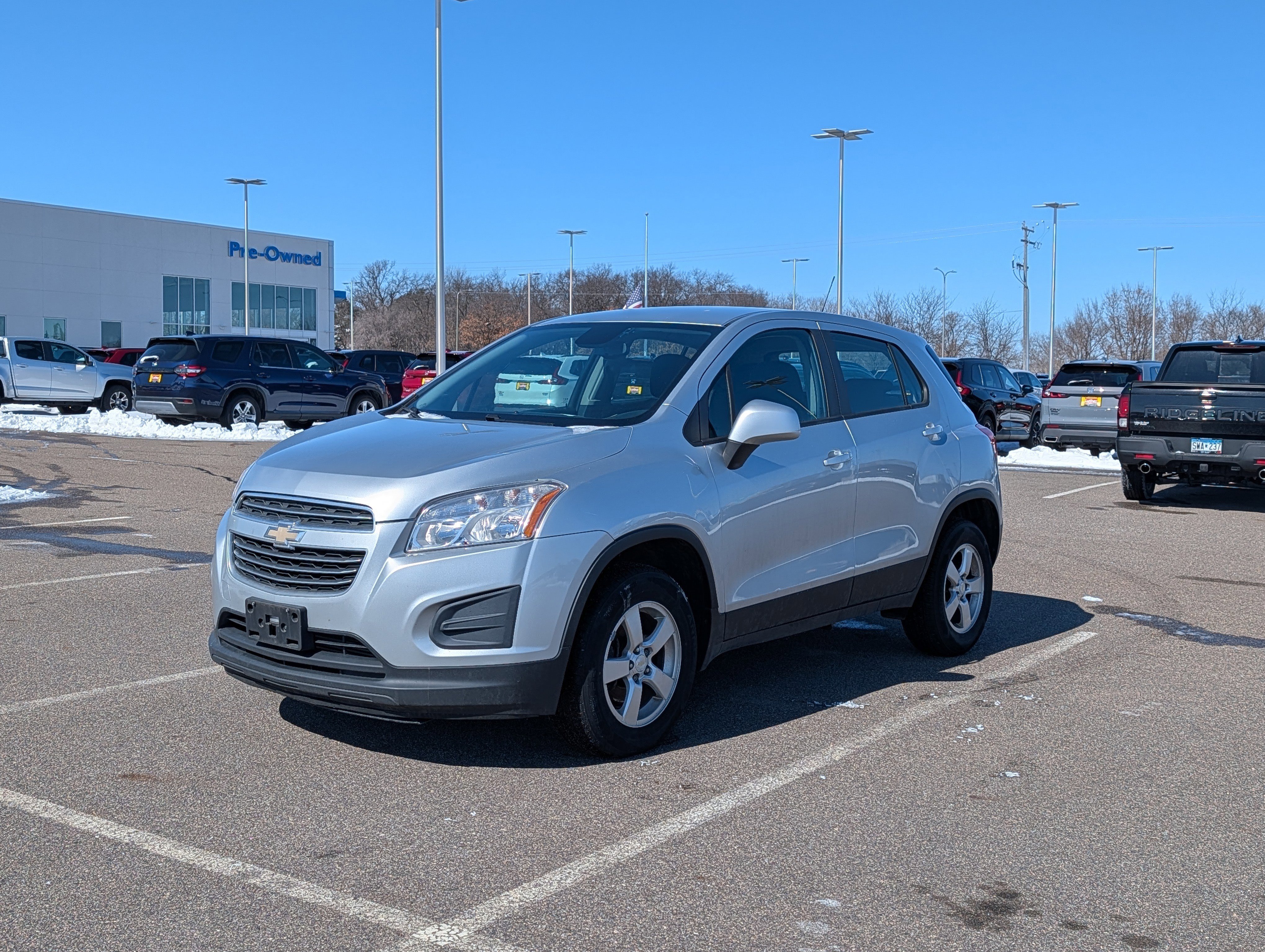 Used 2016 Chevrolet Trax LS with VIN KL7CJNSB8GB585248 for sale in Waite Park, MN