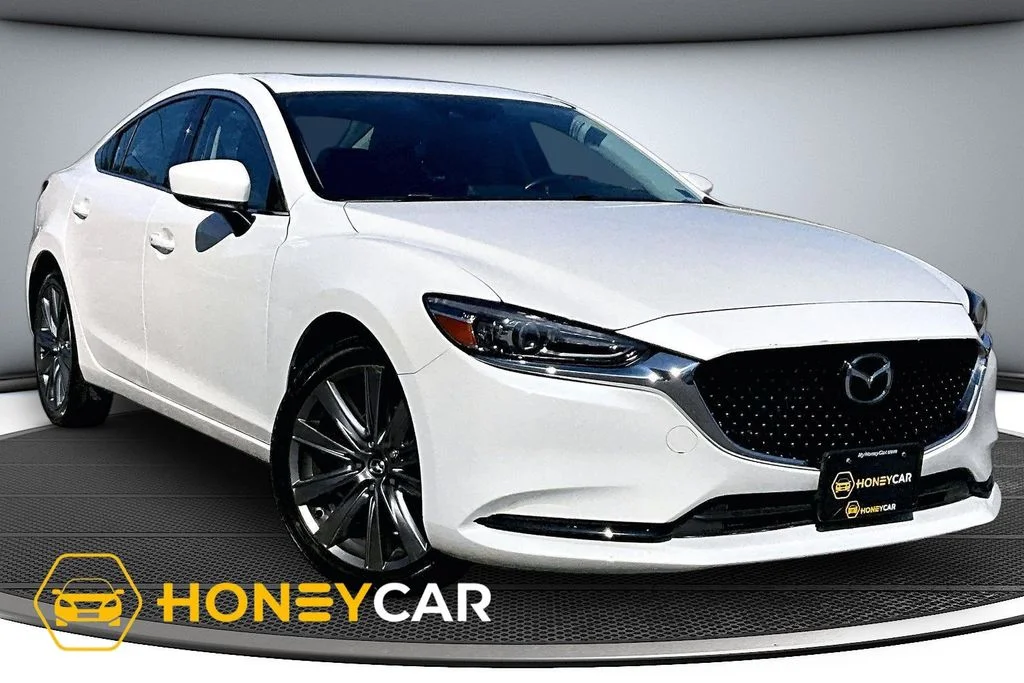 Certified Used 2021 White Mazda Touring image 1