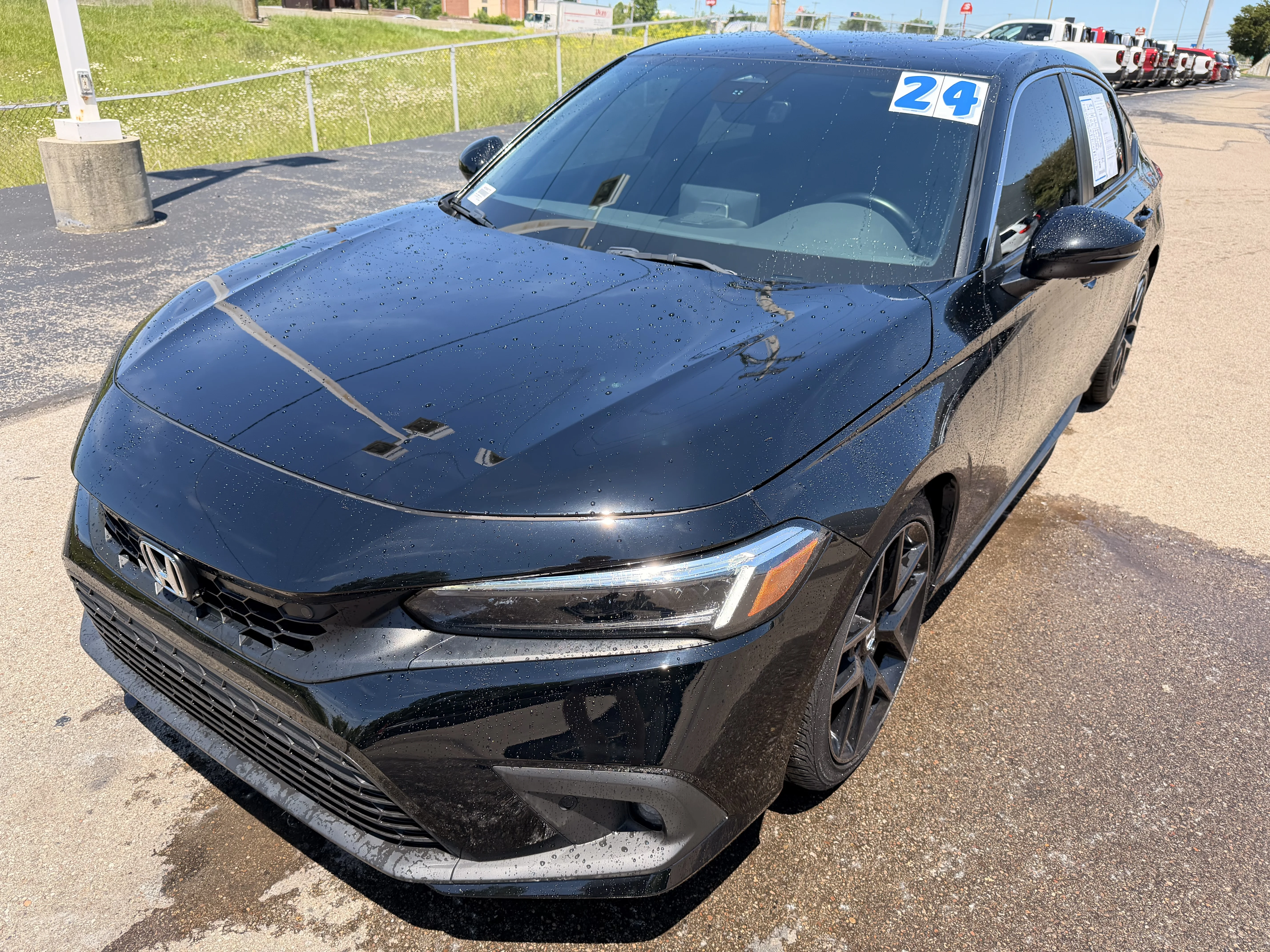 Certified Used 2024 Crystal Black Pearl Honda Sport Touring image 7