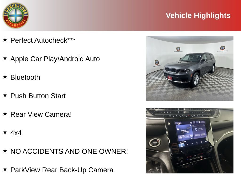 Used 2023 Jeep Grand Cherokee L Laredo with VIN 1C4RJKAG0P8894721 for sale in Elk River, Minnesota