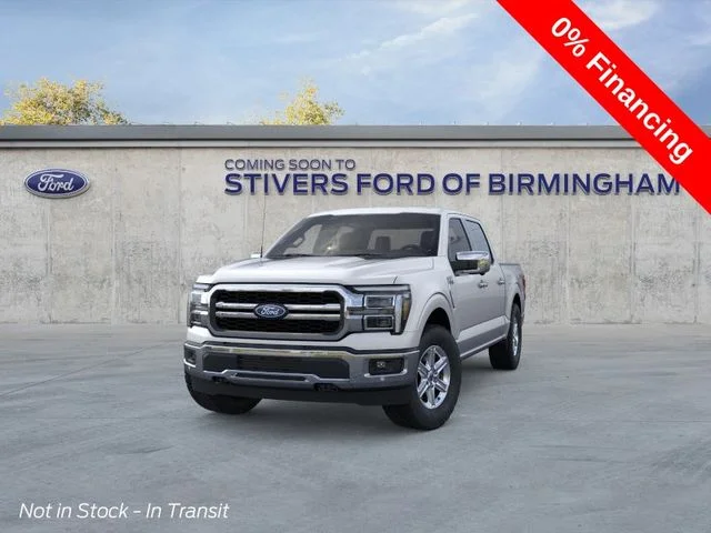 New 2026 Iconic Silver Metallic Ford Lariat image 3