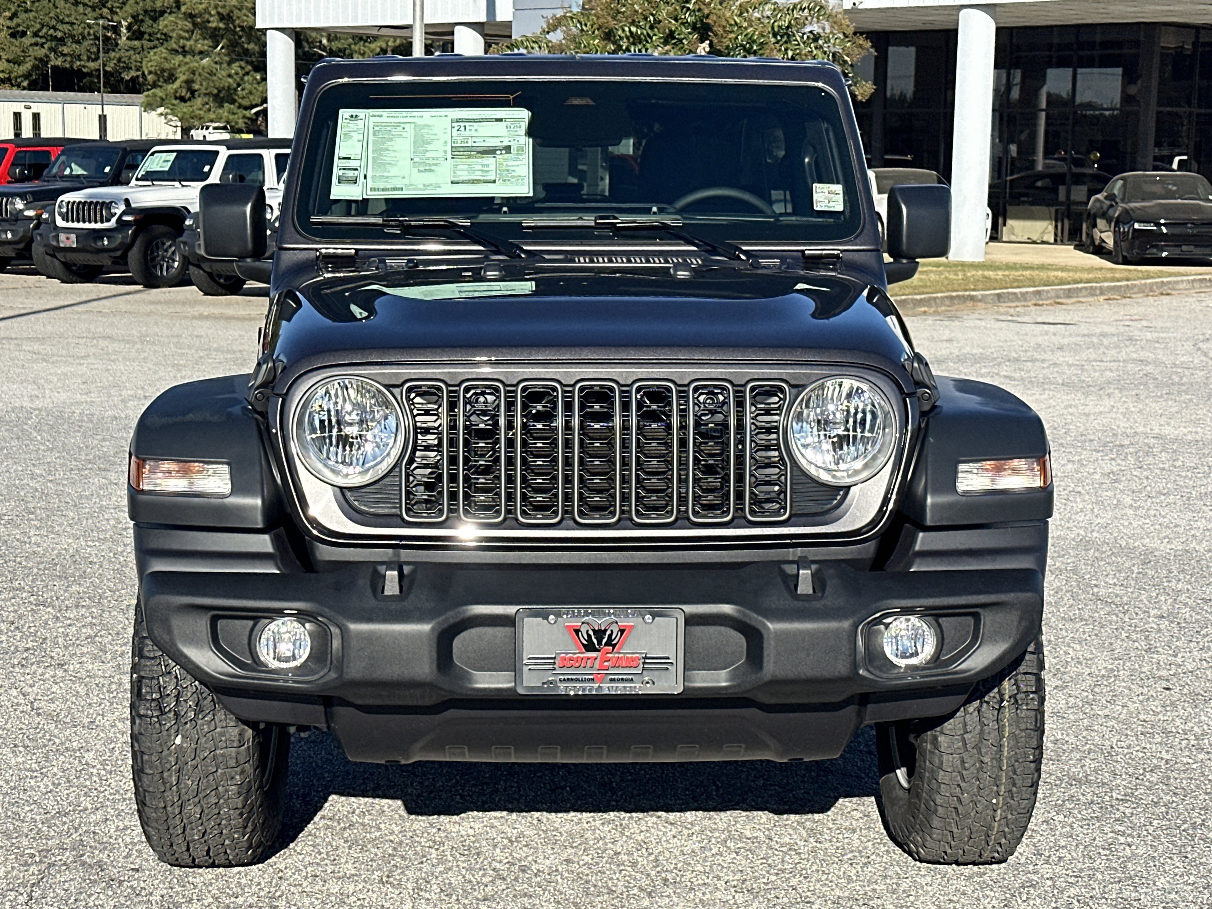 New 2026 Granite Crystal Metallic Clear-Coat Exterior Paint Jeep Sport S image 3