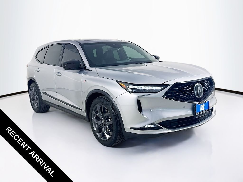 Used 2024 Liquid Carbon Metallic Acura A-Spec image 1