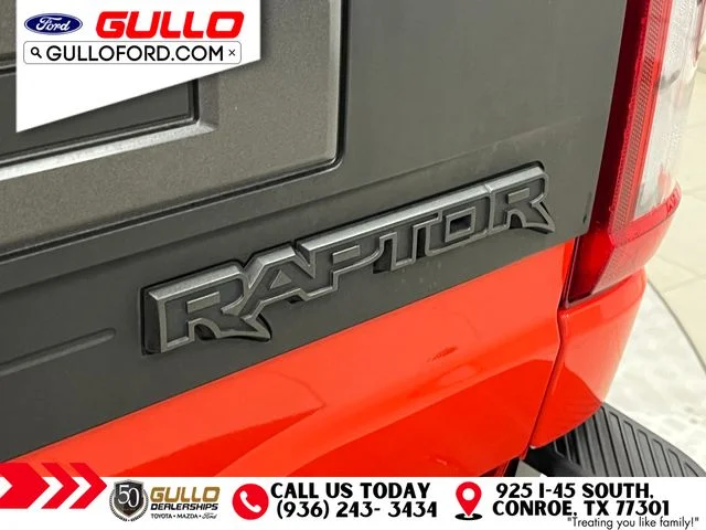 Certified Used 2023 Orange Metallic Ford Raptor image 8