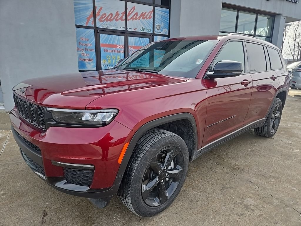 Used 2025 Jeep Grand Cherokee L Limited with VIN 1C4RJKBG9S8727698 for sale in Kansas City