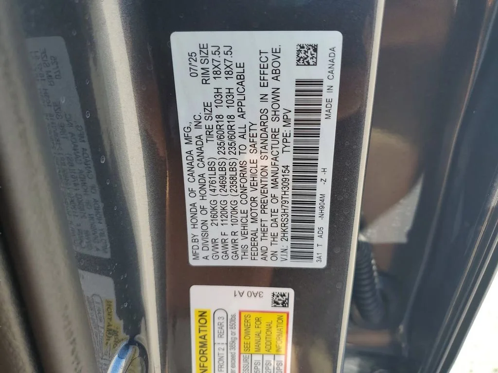 Used 2026 Gray Honda EX-L 2WD image 21