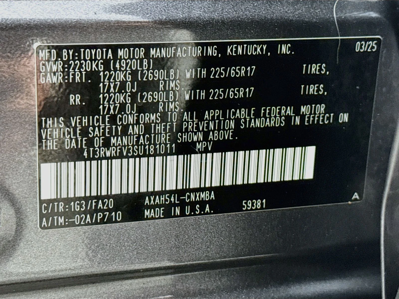 Certified Used 2025 Gray Toyota XLE image 30