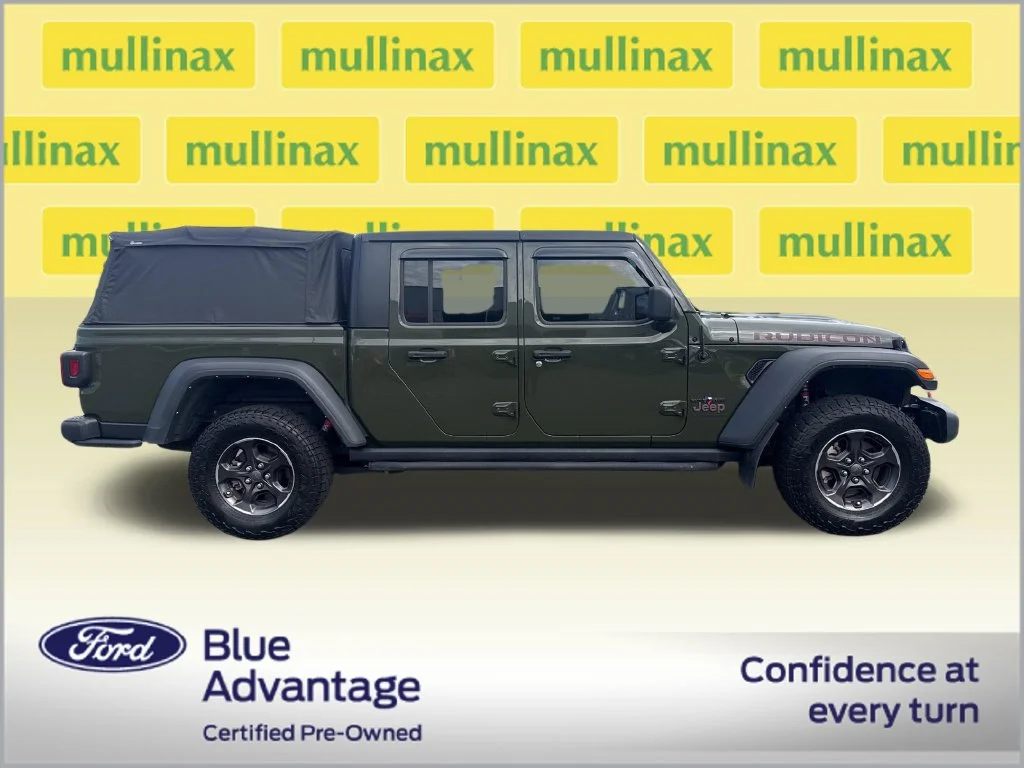 Certified Used 2022 Green Jeep Rubicon image 2