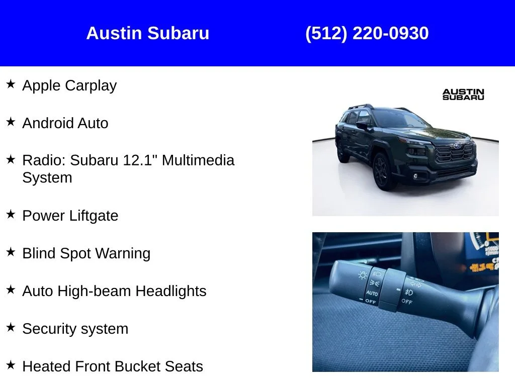 New 2026 Green Subaru Premium image 9