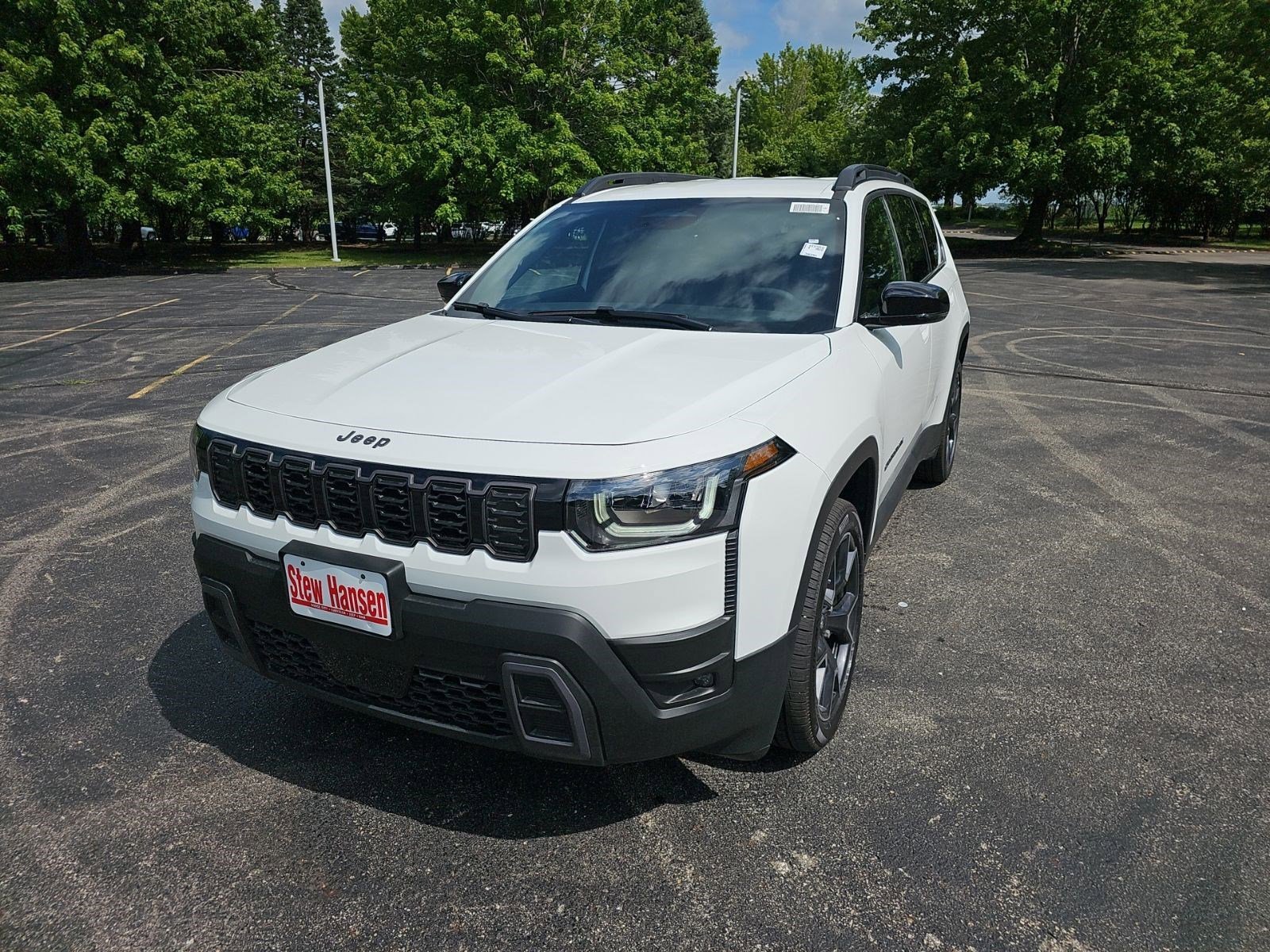 New 2026 Bright White Clearcoat Jeep Limited image 1