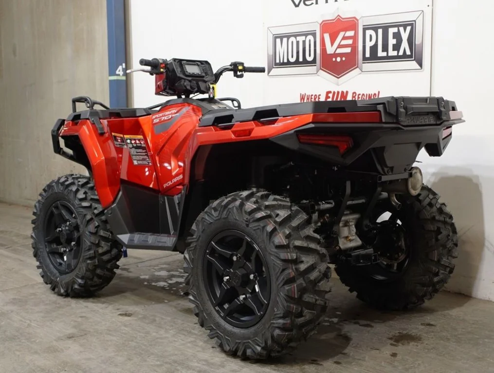 New 2026 SUNSET RED Polaris Trail image 3