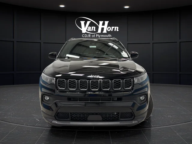 New 2026 Diamond Black Crystal Pearlcoat Jeep Latitude image 2