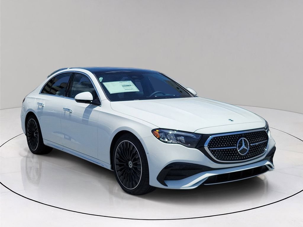 New 2026 Polar White Mercedes-Benz E 350 image 1