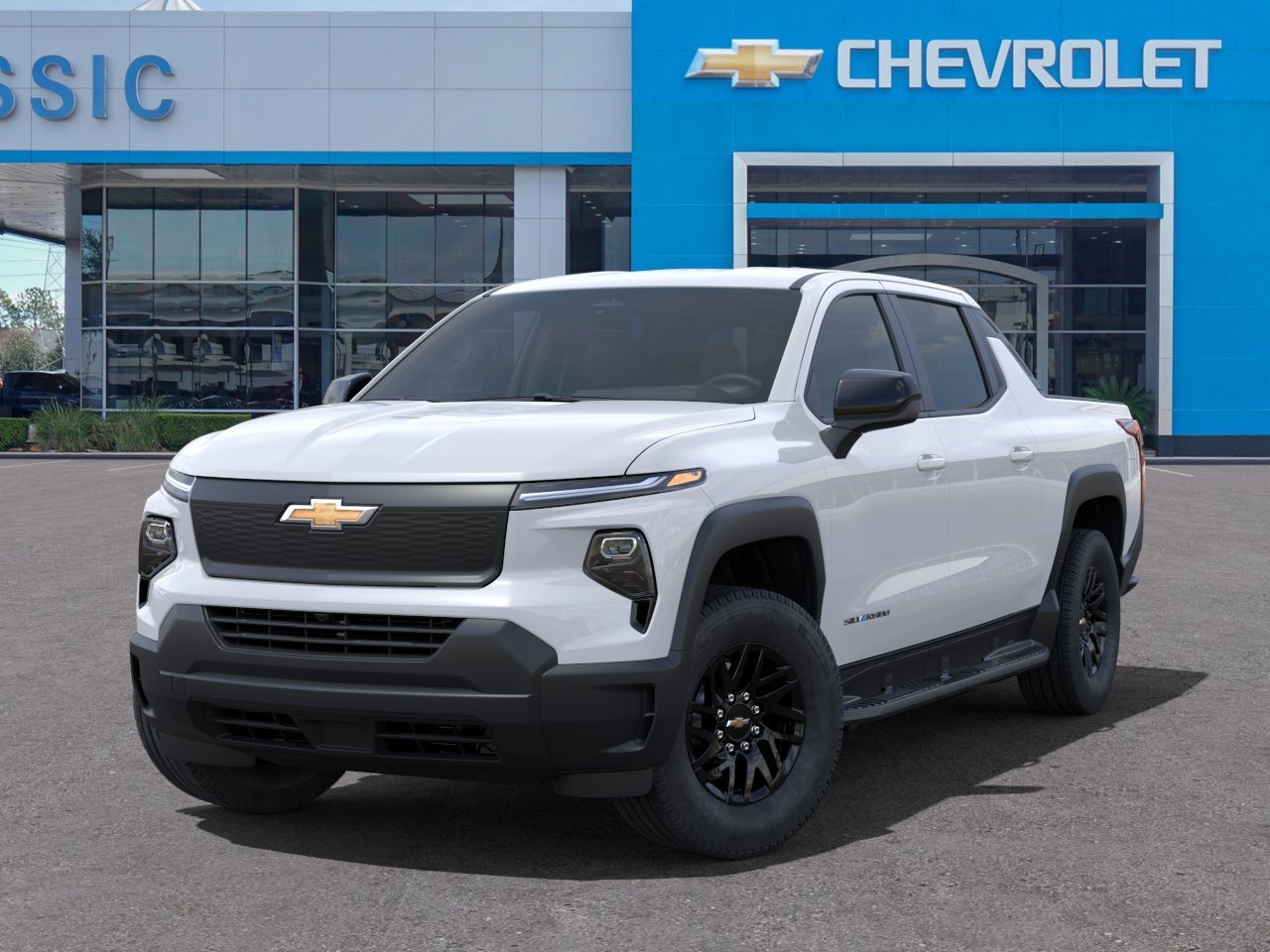 2024 Chevrolet Silverado EV Work Truck White at Classic Elite Chevrolet Hwy 6