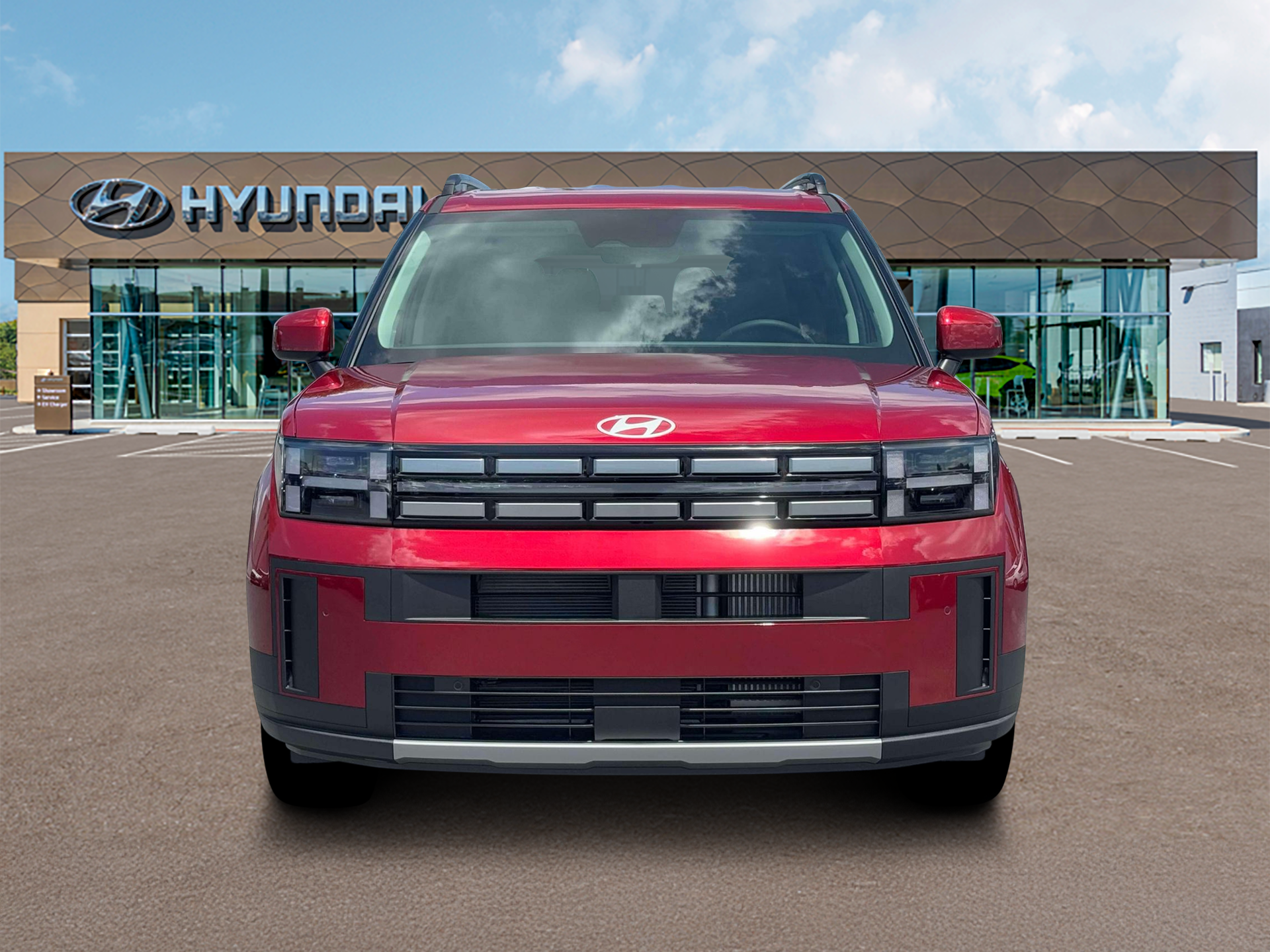 New 2026 Red Hyundai SEL AWD image 12