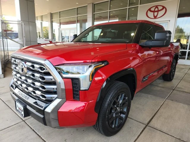 New 2026 Supersonic Red Toyota Platinum image 6