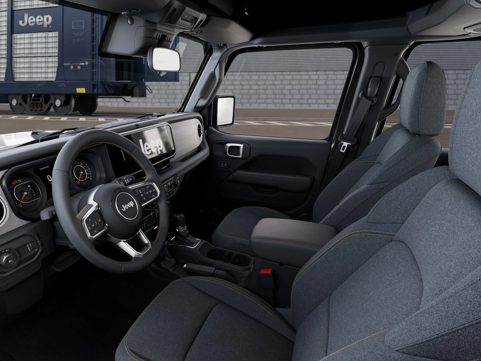 New 2027 Granite Crystal Metallic Clearcoat Jeep Sahara image 22