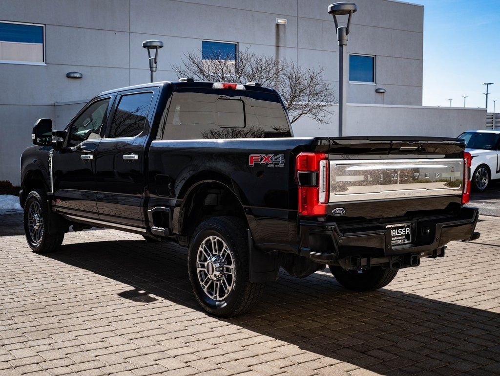 Used 2024 Agate Black Metallic Ford Limited image 6
