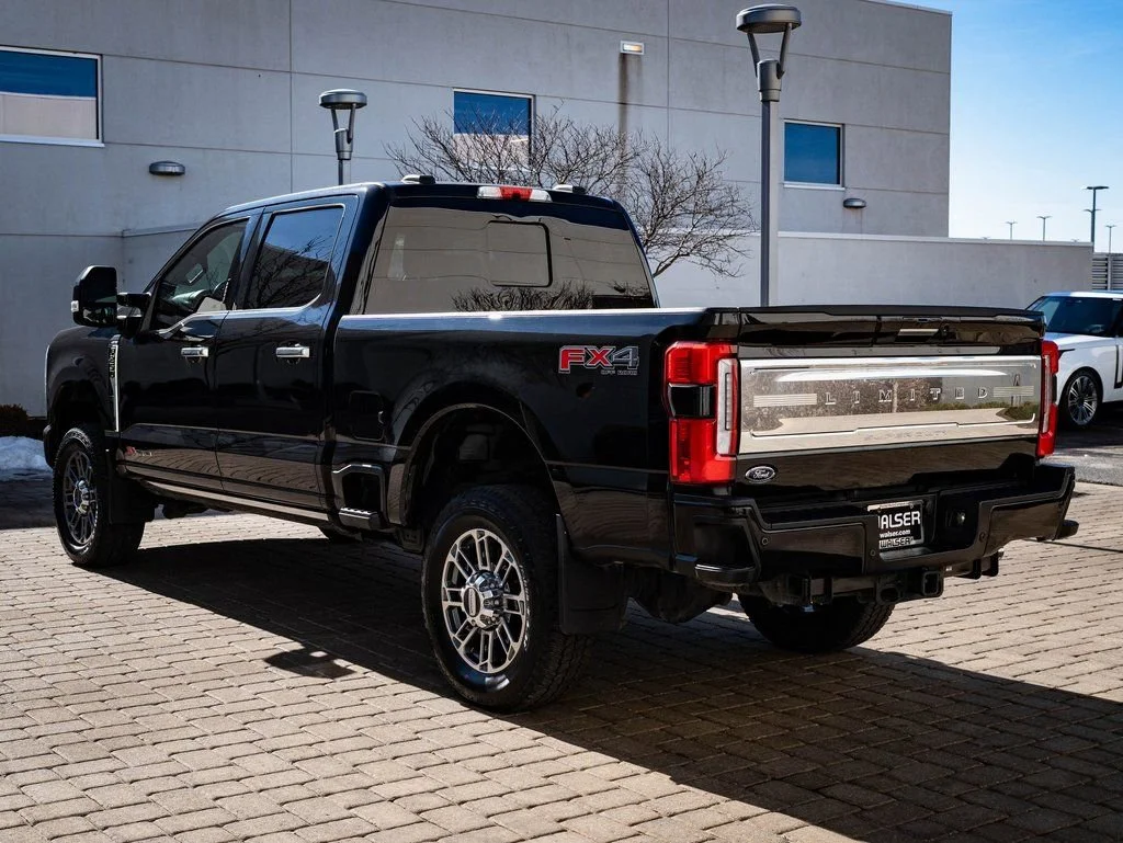 Used 2024 Agate Black Metallic Ford Limited image 6