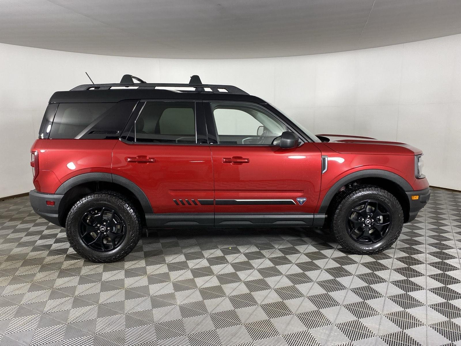 Used 2021 Rapid Red Metallic Tinted Clearcoat Ford First Edition image 11