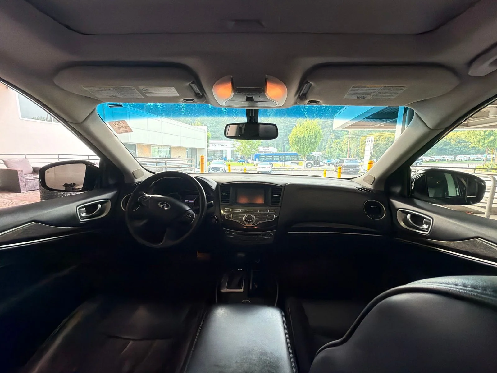 Used 2014 Black Obsidian INFINITI Base image 7
