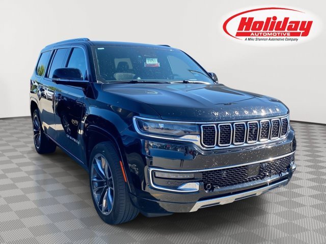 Used 2023 Diamond Black Crystal Pearlcoat Jeep Series III image 1