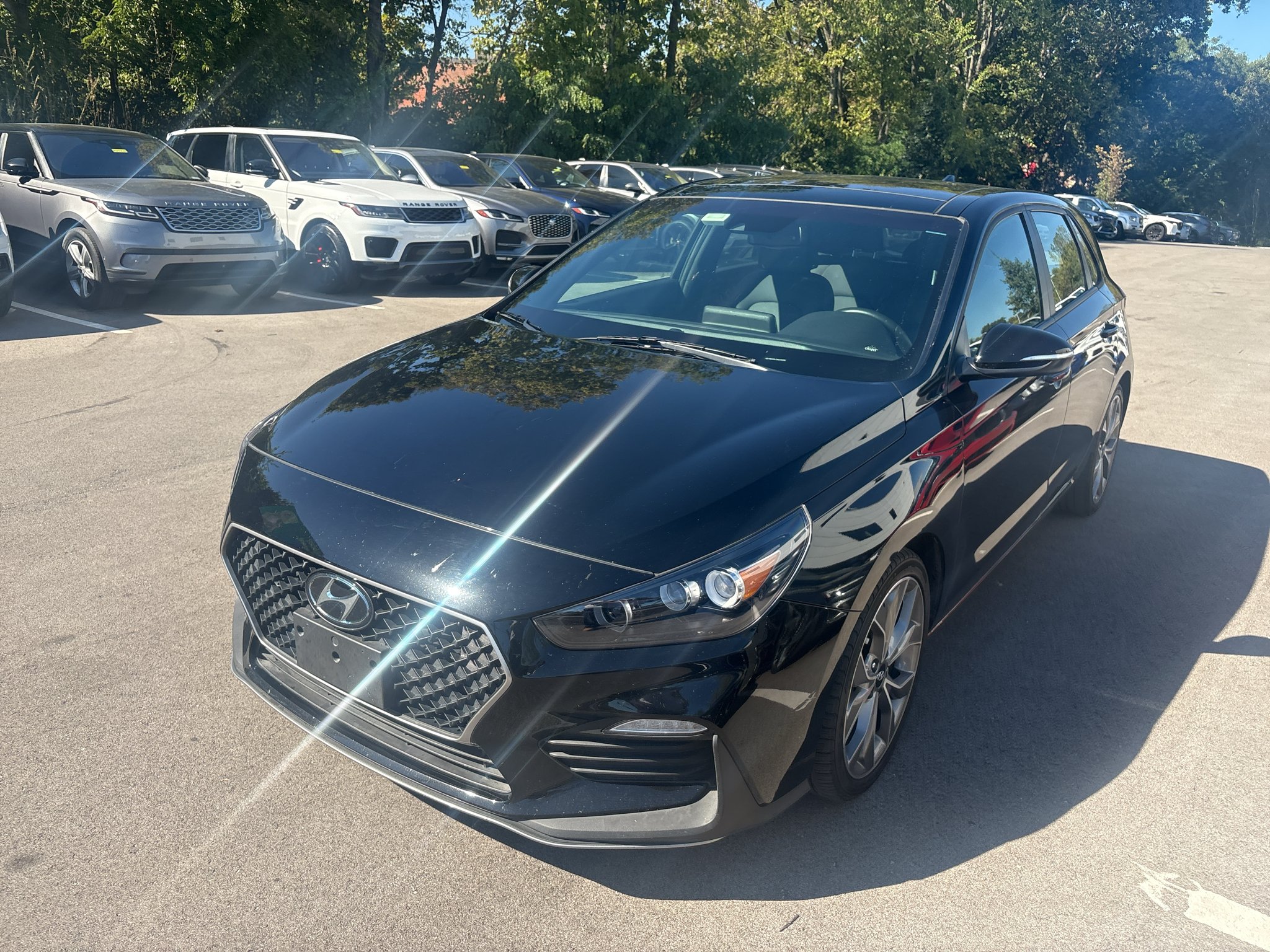 Used 2019 Black Noir Pearl Hyundai N Line image 4