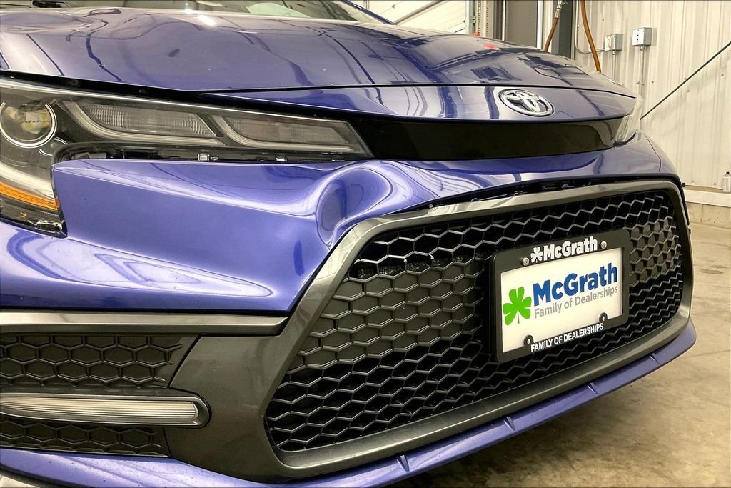 Used 2021 Blue Toyota SE image 32