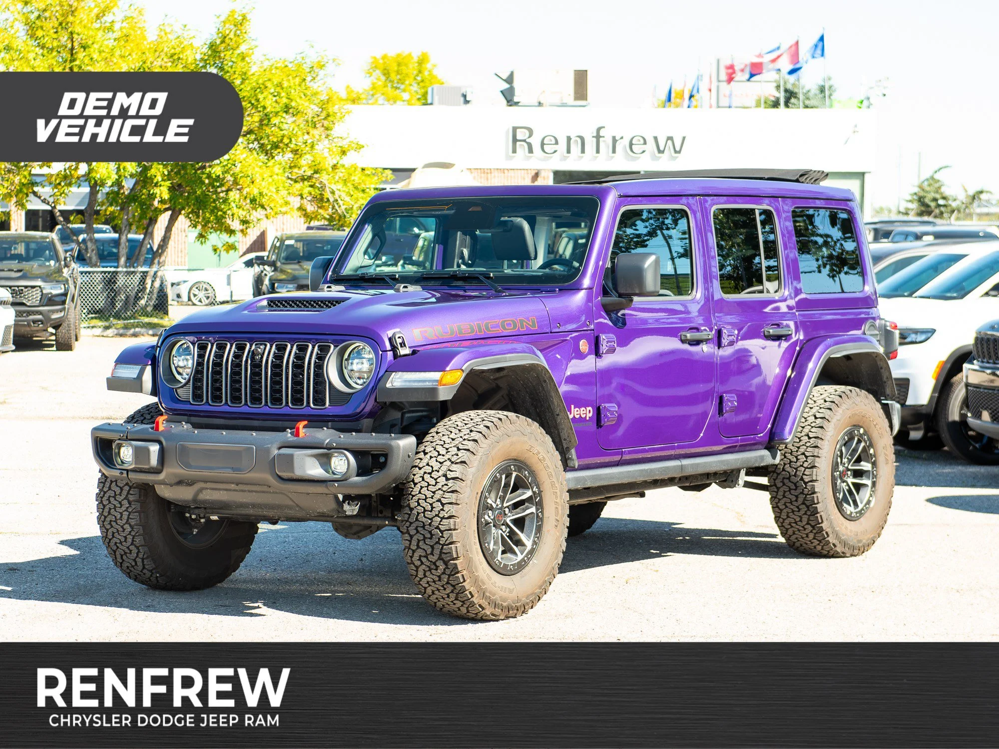Used 2026 reign Jeep Rubicon X* 4 Door 4x4, Sky 1-Touch Pwr Top, Steel Bumpers, 35 Inch Tires image 1