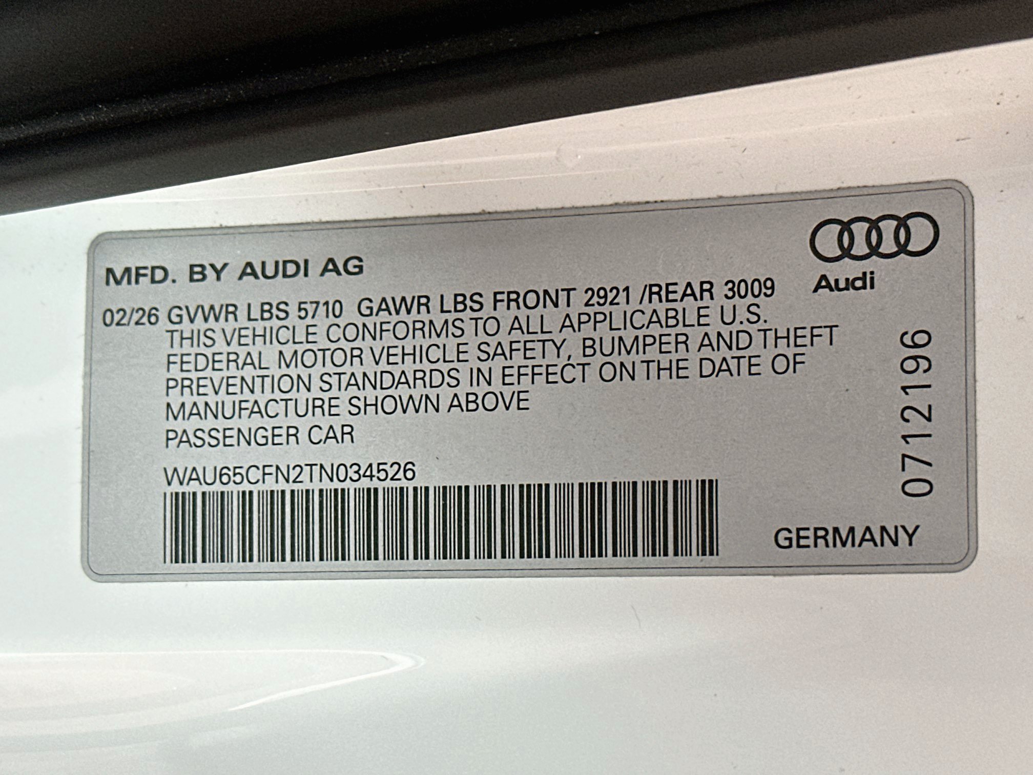 Used 2026 White Audi Prestige image 31
