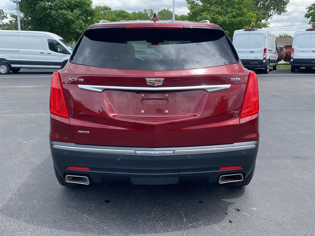 Used 2017 Red Passion Tintcoat Cadillac Luxury AWD image 10
