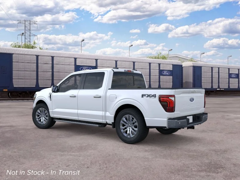 New 2026 Star White Metallic Tri-Coat Ford Lariat® image 4