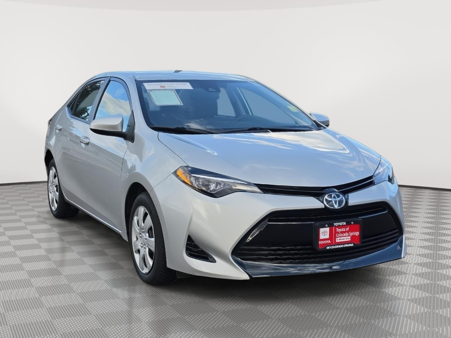Certified Used 2017 Classic Silver Metallic Toyota LE image 51