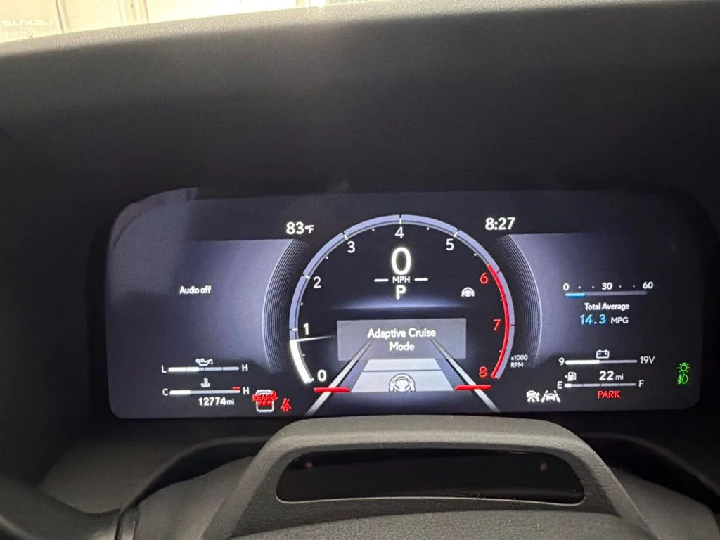 Used 2025 Black Lexus 550 Overtrail+ image 35