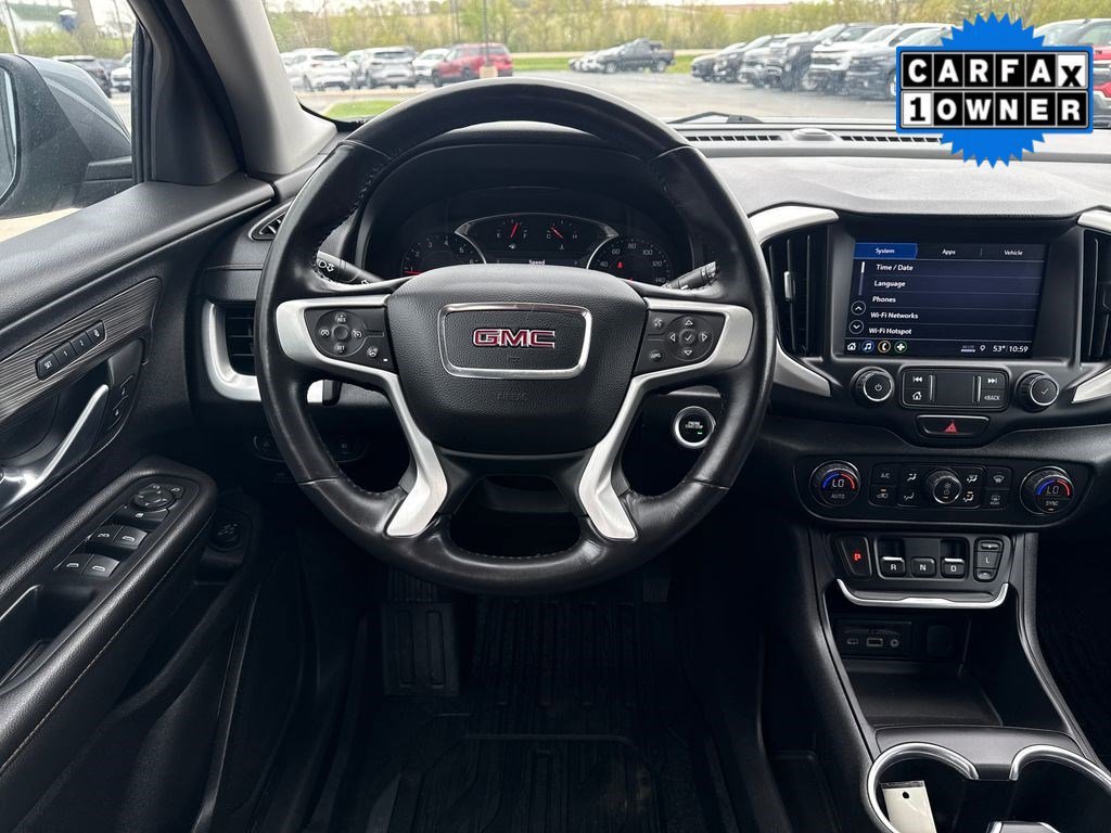 Used 2019 Satin Steel Metallic GMC SLT image 12