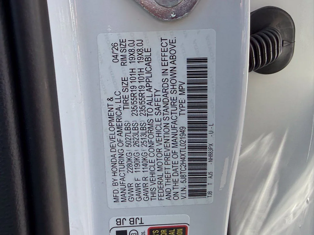 New 2026 Platinum White Pearl Acura  image 28