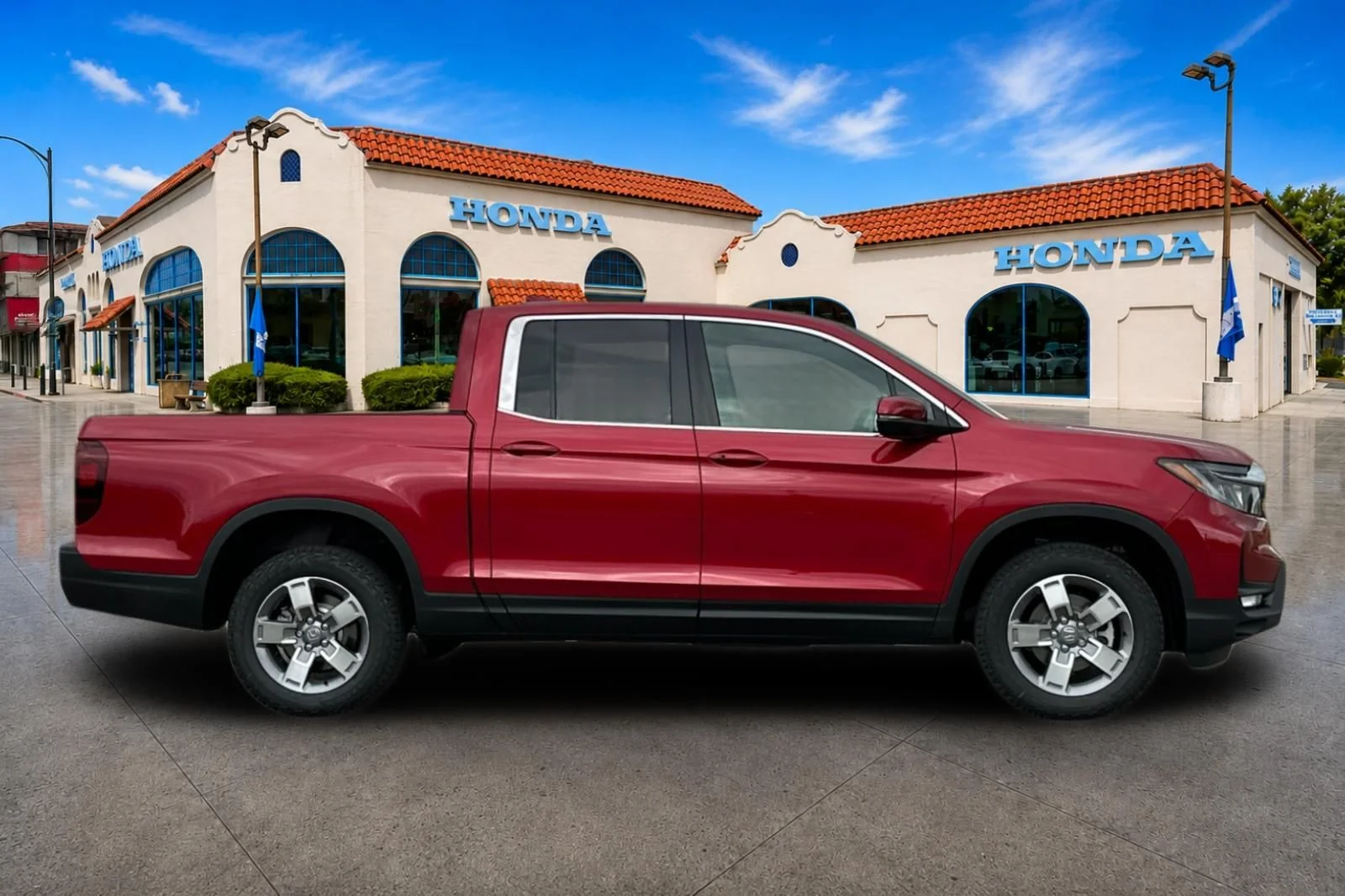 New 2026 Radiant Red Metallic II Honda RTL image 3