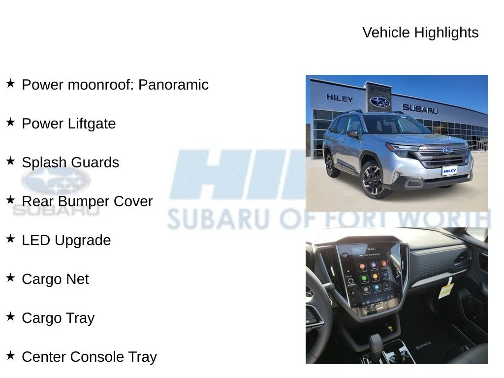 New 2026 ICE SILVER METALLIC Subaru Limited Hybrid image 5