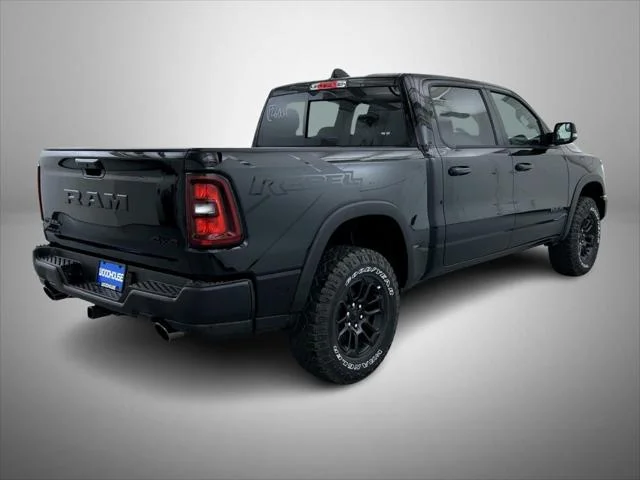 New 2026 Diamond Black Crystal Pearl-Coat Exterior Paint RAM REBEL image 5