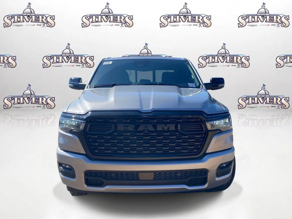 New 2026 Billet Silver Metallic Clear-Coat Exterior Paint RAM Big Horn/Lone Star image 2